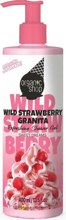 Immagine prodotto Organic Shop Sweet Dreams Wild Strawberry Granita Erfrischendes Duschgel (400 ml)