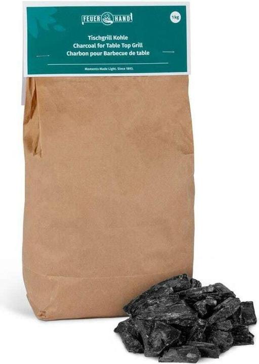 Image du produit Feuerhand Charbon de bois pour gril de table Charbon, 1 kg (1 kg)