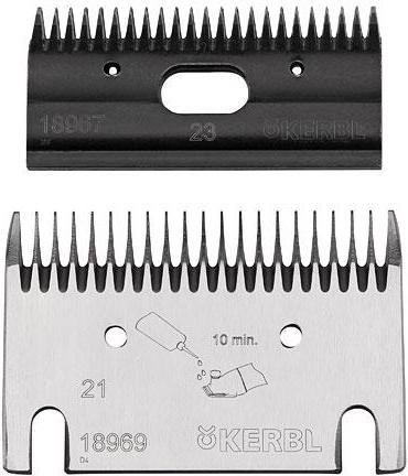 Immagine prodotto Kerbl Set di lame per tagliacapelli 2123 denti