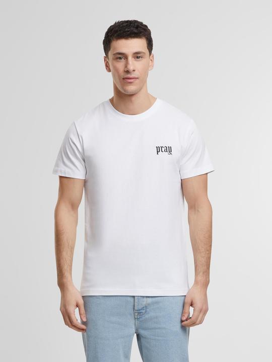 Image du produit Miss Tee Pray Old English Wording EMB Tee - 191349 (XXL)