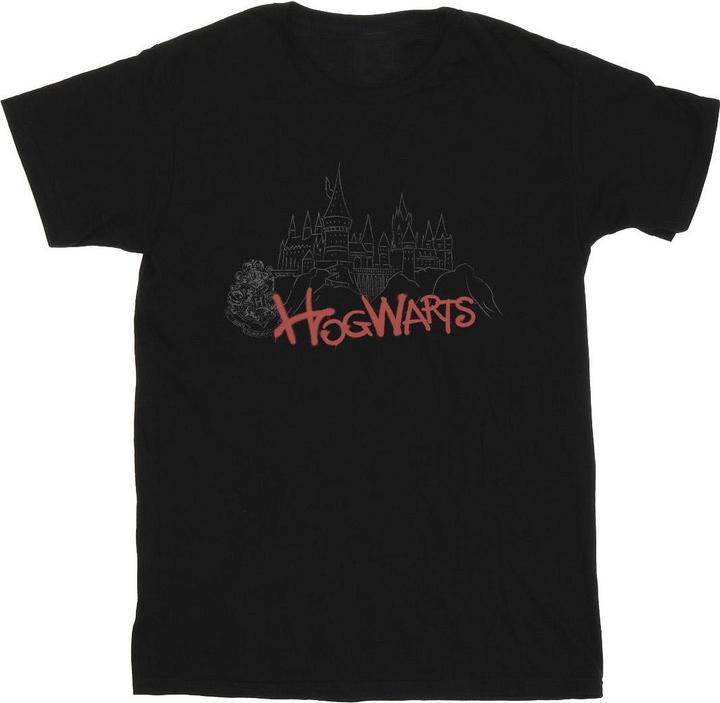 Hogwarts Castle Spray TShirt Mädchen