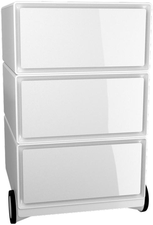 Produktbild Paperflow Rollcontainer aus Kunststoff (39 x 43.5 x 64.5 cm)