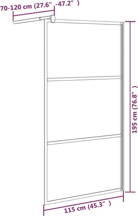 Image du produit VidaXL Cullen (115 cm, 115 cm, 195 cm)