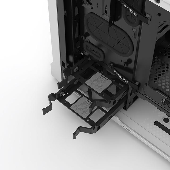 Actual product image Phanteks Enthoo Evolv ITX Mini-ITX Case, TG, RGB LED (Mini-ITX)