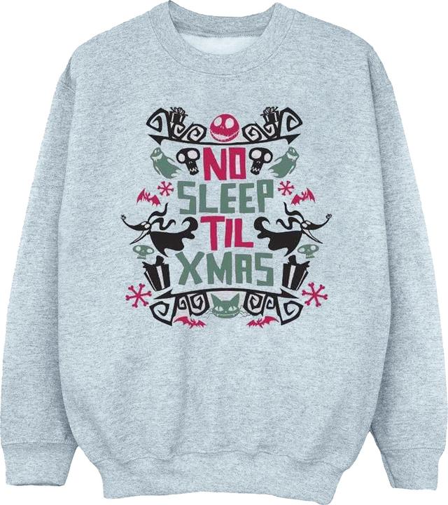 Disney The Nightmare Before Christmas No Sleep Til Xmas Sweatshirt (S)