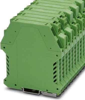 Produktbild Phoenix Contact Hutschienen-Gehäuse Oberteil Polyamid ME 12,5 OT-MSTBO GN 10 St. (Gehäuse)