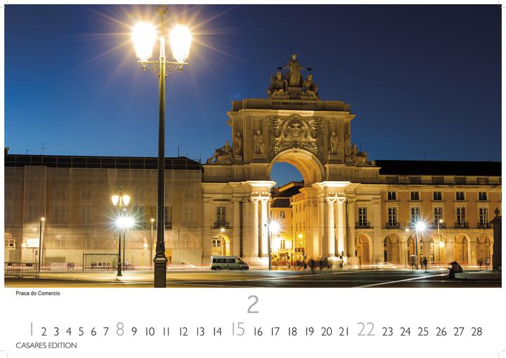 Produktbild Lissabon 2026 L 35x50cm (35 x 50 cm, Deutsch)