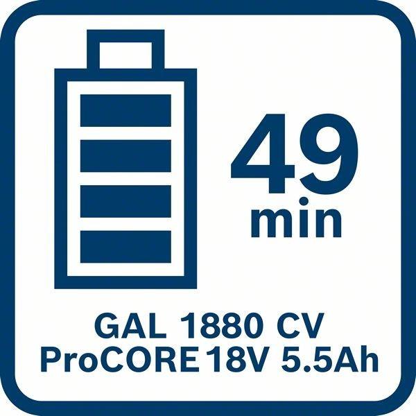 Actual product image Bosch Professional Combo kit set with 4x 18V: GSR18V-110C/GDX18V-210C/GWS18V-10/GBH 18V-24C, 3x rechargeable battery