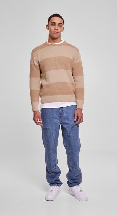 Actual product image Urban Classics Heavy Oversized Striped Sweatshirt (XL)
