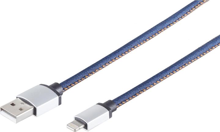Produktbild S-Conn USB A – Lightning (1 m, USB 2.0)