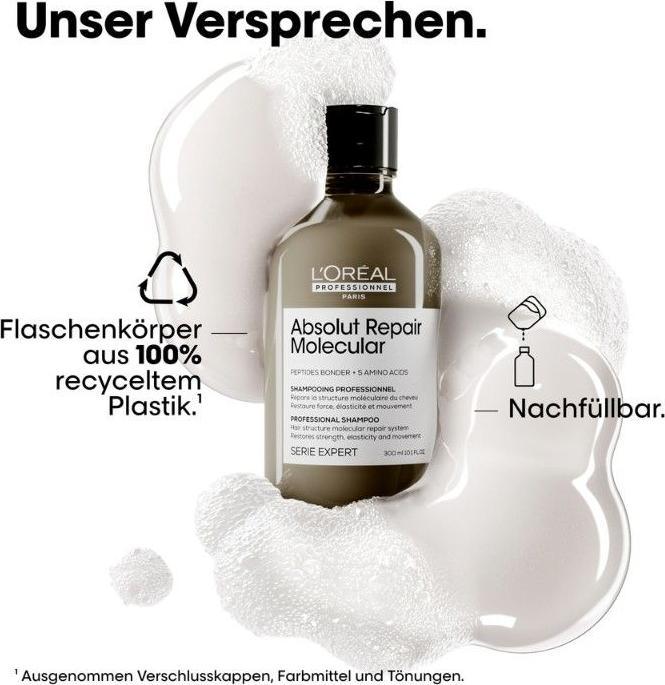 Image du produit L'Oréal Professionnel Absolut Repair Moléculaire (500 ml, Shampoing liquide)