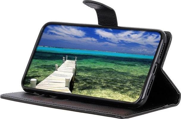 Actual product image MU Classic Litchi Leather Bookcover Series (Samsung Galaxy A54 5G)