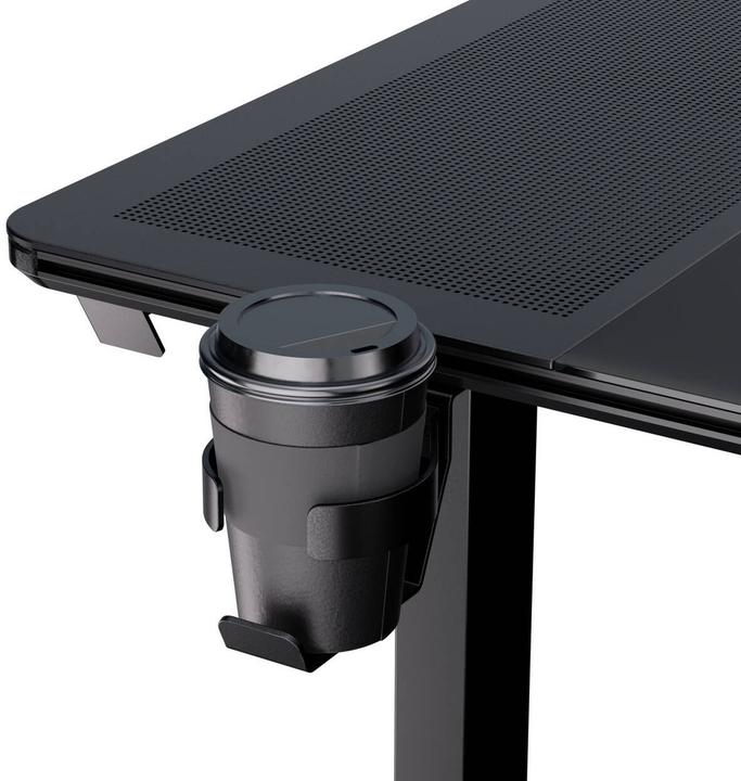 Image du produit Thunder X3 ThunderX3 LAB-X Gaming Table - Hauteur réglable Moteur silencieux - Verre trempé - avec mesh côté...