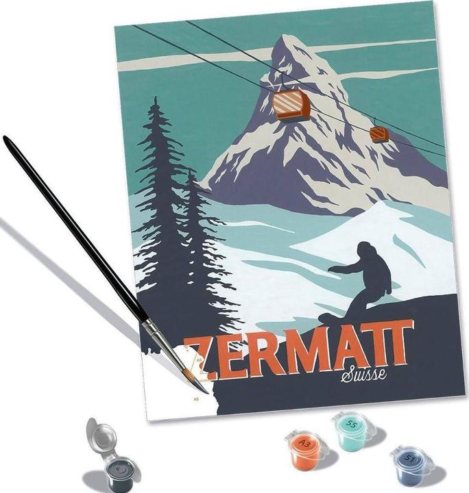 Actual product image Ravensburger CreArt Zermatt