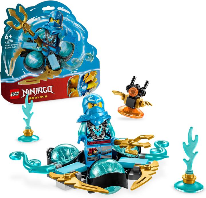 Produktbild LEGO Nyas Drachenpower-Spinjitzu-Drift (71778, LEGO Ninjago)