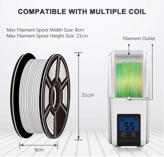 Image du produit Sunlu S1 Plus Sécheur de filaments