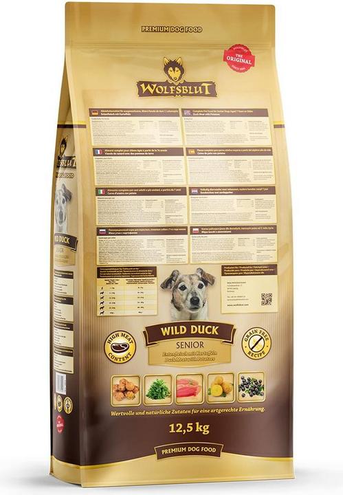 Produktbild Wolfsblut Wild Duck (Senior, 1 Stk., 12500 g)