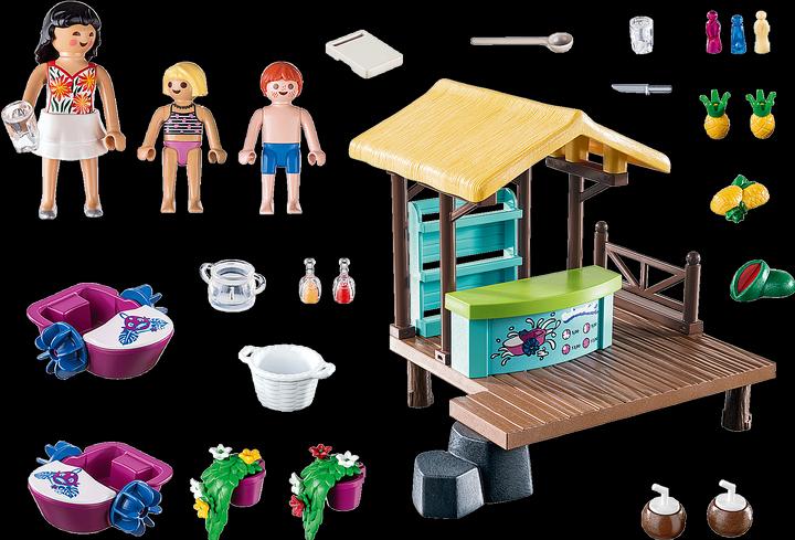 Produktbild Playmobil Paddleboot-Verleih mit Saftbar (70612, Playmobil Family Fun)