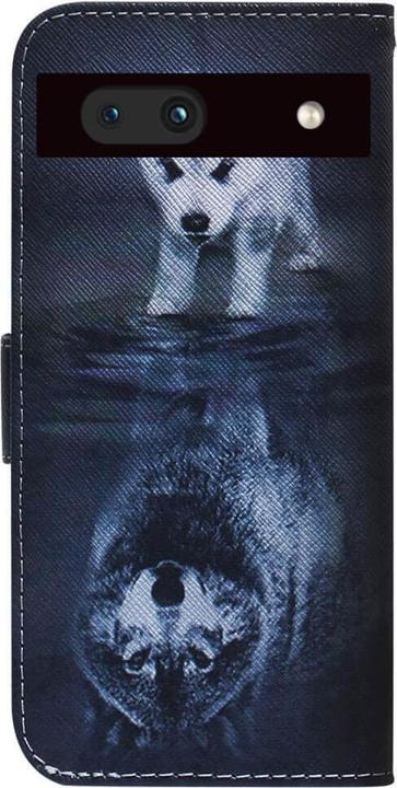 Produktbild Cover-Discount Google Pixel 7a - Leder Hülle Wolf (Google Pixel 7a)