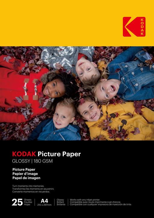 Produktbild Kodak Fotopapier (180 g/m², A4, 25 x)