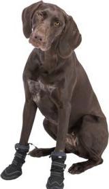 Produktbild Trixie Walker Active Long protective boots, XL, 2 pcs., black (XL, Hundeschuhe)