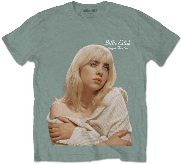 Rock Off Billie Eilish Unisex T-Shirt: Happier Than Ever (XL)