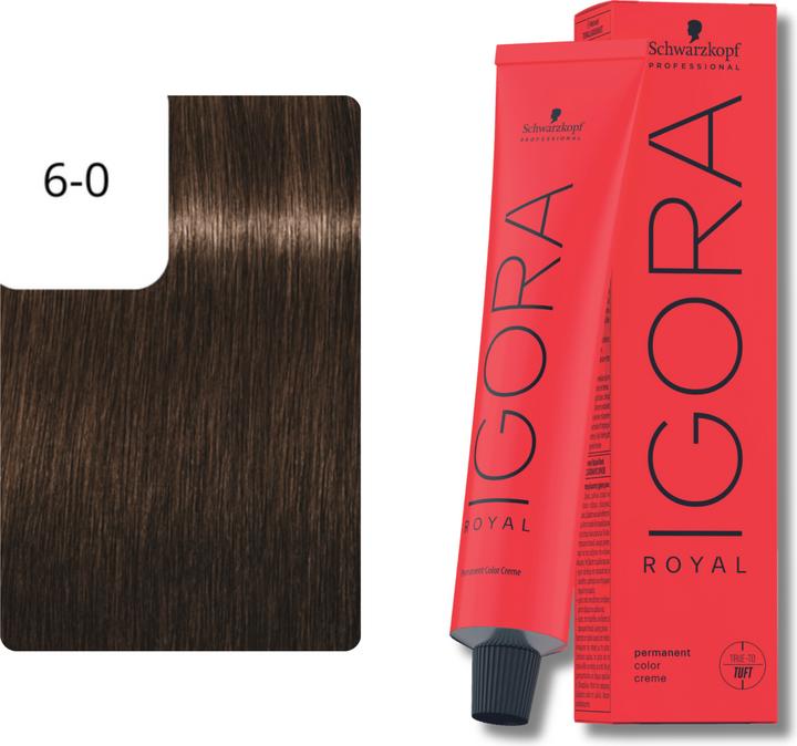 Produktbild Schwarzkopf Professional Igora Royal (6-0 Dunkelblond)