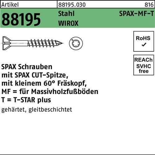 Actual product image Spax Self-tapping screws (500 Screws per piece)