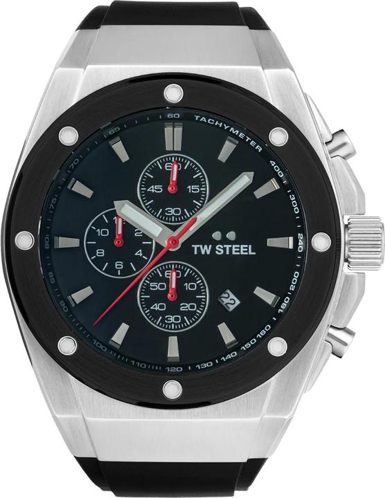 Image du produit TW-Steel CE4104 CEO Tech Chronographe Montre Homme 44mm 10ATM (Chronographe, 44 mm)
