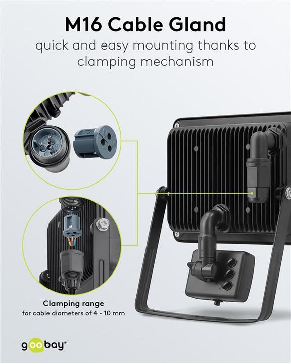 Image du produit Goobay Projecteurs extérieurs (4260 lm, IP44)