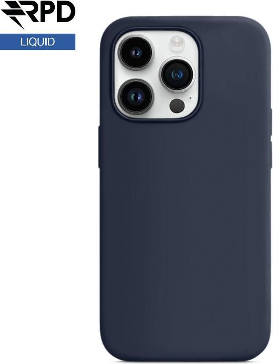 Produktbild RPD iPhone 13 - Silicone Case Abyss Blu (dunkelblau), Liquid (Magsafe-Version) (Apple iPhone 13)