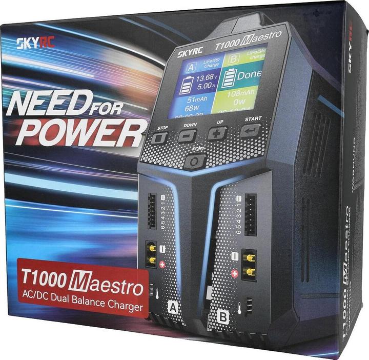 Immagine prodotto SkyRC Charger T1000 Maestro