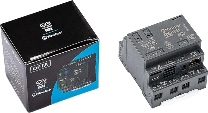 Actual product image Arduino Opta WiFi AFX00002 PLC communication module 12 V/DC, 24 V/DC