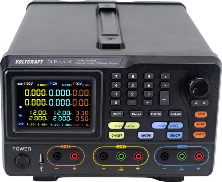 Actual product image Voltcraft DLP-3306 Laboratory power supply, adjustable 0 - 30 V 0 - 6 A 378 W RS-232 Sl