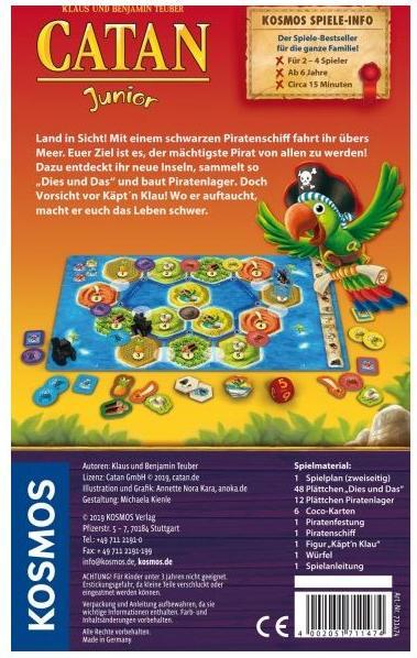 Immagine prodotto Kosmos Gioco da tavolo Catan Junior (Tedesco)
