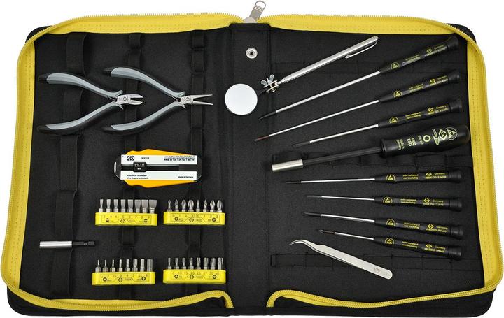 C.K Magma Technician tool set in bag (46 pieces)