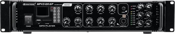 Immagine prodotto Omnitronic MPVZ-120.6P (Amplificatore)