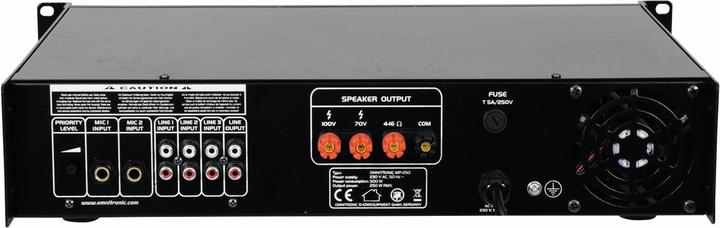 Actual product image Omnitronic MP-250 (Amplifier)