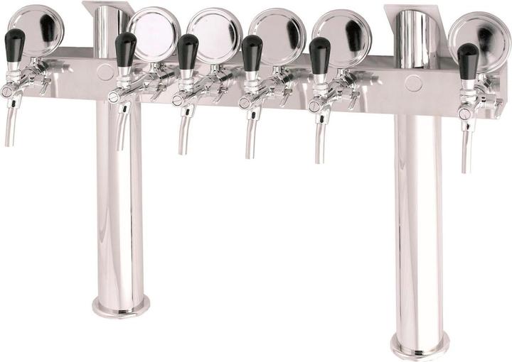 Produktbild Ich-zapfe Schanksäule, Bierzapfsäule 6-leitig, Modell Tower