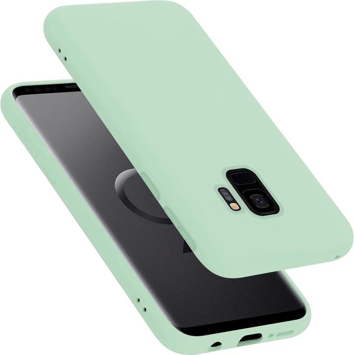 Cadorabo TPU Liquid Silicone Case Cover (Samsung Galaxy S9+)