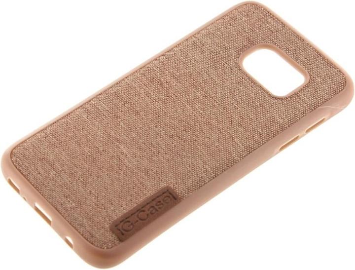 Produktbild OEM Silicone Case Textile for Samsung S7 brown (Samsung Galaxy S7)