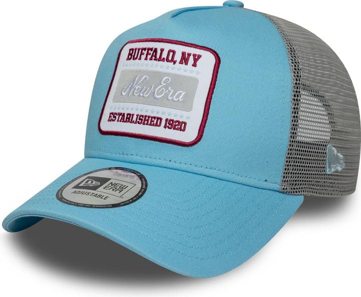 Produktbild New Era A-Frame Trucker Cap - Brand Patch Sky Blue (One Size)