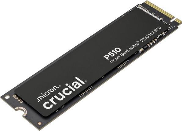 Image du produit Crucial P510 1TB PCIe Gen5 NVMe M.2 SSD (1000 Go, M.2 2280)