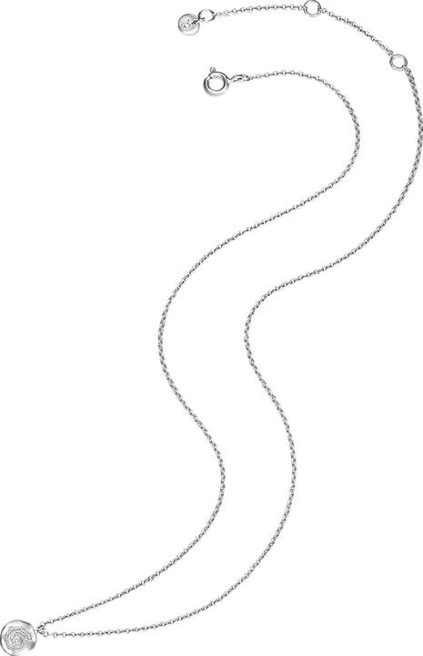 Immagine prodotto Glanzstücke München Conchiglia da donna in argento 40,0 cm di lunghezza base + 5,0 cm di estensione - 23300 (Argento, 40 - 45 cm)
