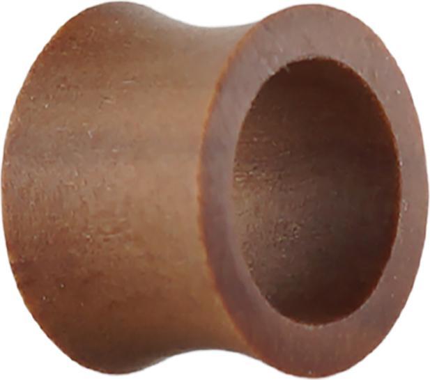 Star Piercing Flared Tunnel aus Sawo Holz (ohne Messing, Organisch)