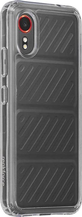 Actual product image Renkforce RF-6177938 Back cover Samsung Xcover 7 Transparent Inductive charging (Samsung Galaxy Xcover 7)