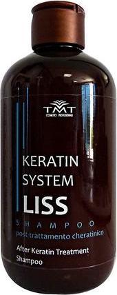 Produktbild Tiemmeti Keratin System Liss Shampoo 250ml Glattes Haar (250 ml, Flüssiges Shampoo)