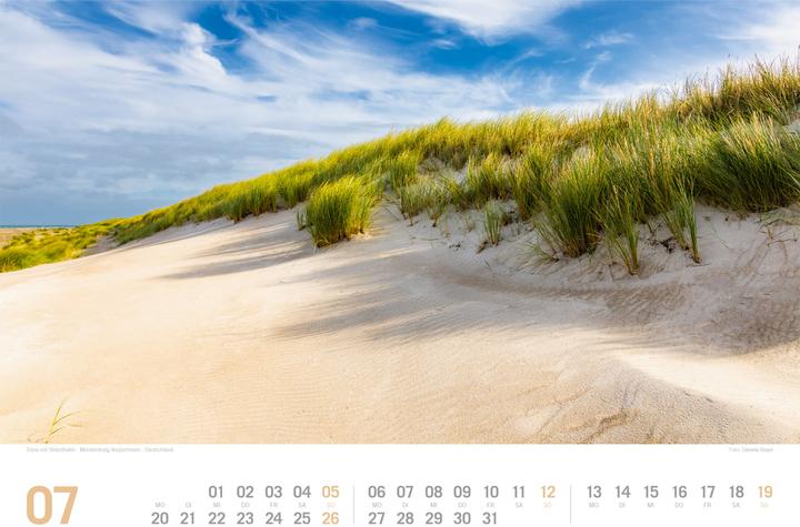 Produktbild Ostsee - von Flensburg bis nach Usedom - ReiseLust Kalender 2026 (45 x 33 cm, Harter Einband, Deutsch)