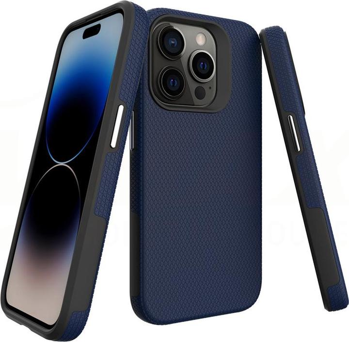 Actual product image Vmax Traingle Case for Samsung Galaxy A35 5G navy blue (Samsung Galaxy A35)