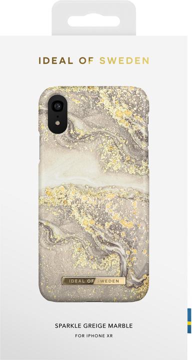 Actual product image iDeal Of Sweden Sparkle Greige Marble (Apple iPhone XR)